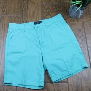 6 J. Crew Chino Shorts Blue 100% Cotton Women